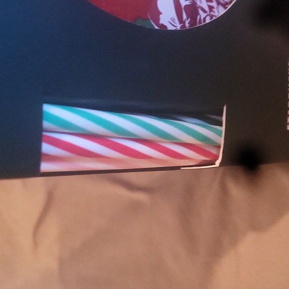 Starbucks Floral Reusable 5 Lids Boxed  Cup with Straws Matching 24 Oz Free Gift - Picture 3 of 7
